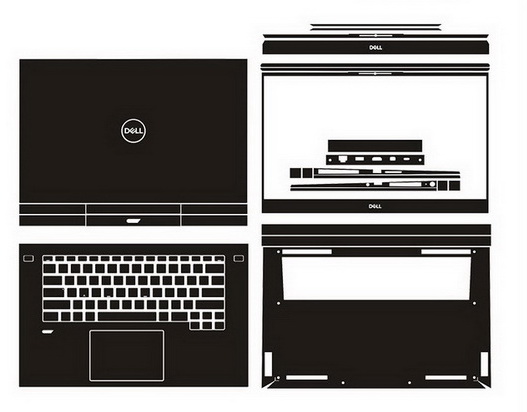 laptop skin Design schemes for DELL G7 15 7500