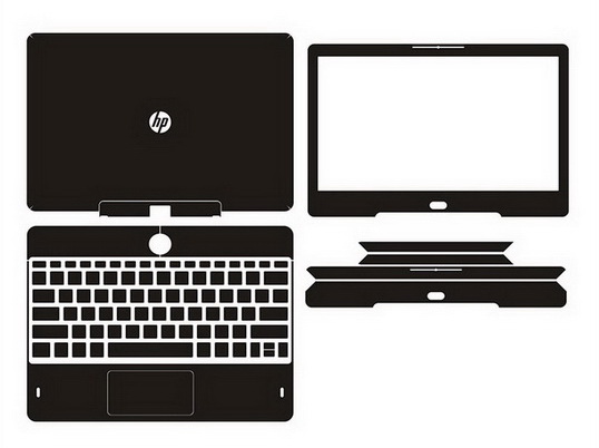 laptop skin Design schemes for HP EliteBook Revolve 810 G1 Tablet