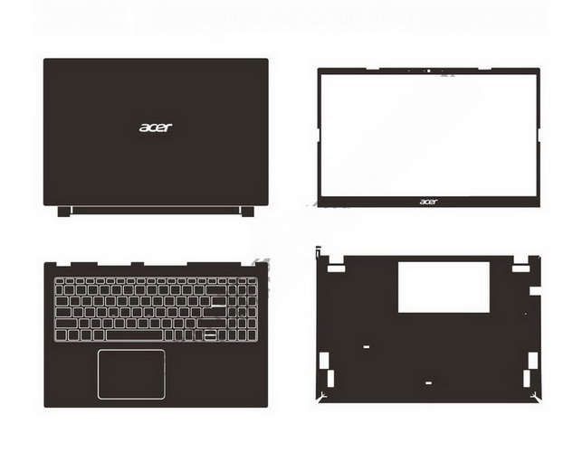 laptop skin Design schemes for ACER Aspire 3 A315-58-56DY