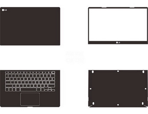 laptop skin Design schemes for LG Gram 14Z970-G.AA52C