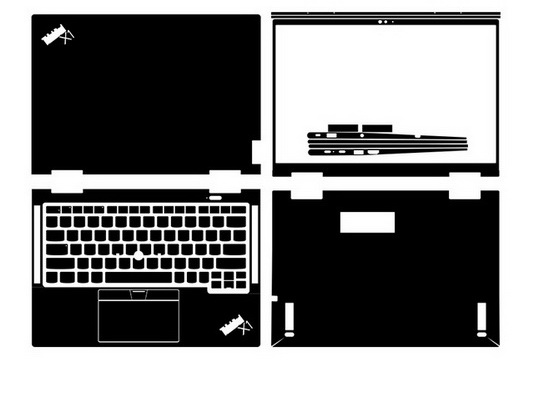 laptop skin Design schemes for LENOVO ThinkPad X1 Yoga Gen 6