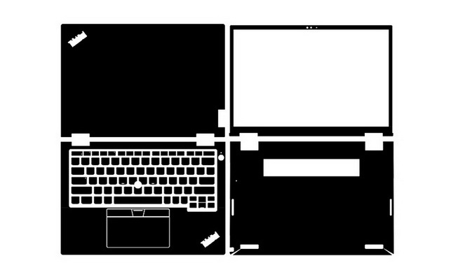 laptop skin Design schemes for LENOVO ThinkPad X13 Yoga Gen 2