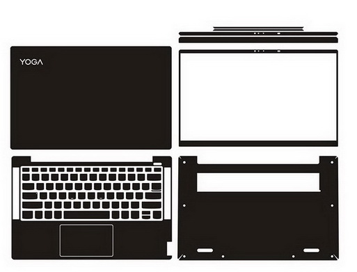 laptop skin Design schemes for LENOVO Yoga S740 (14