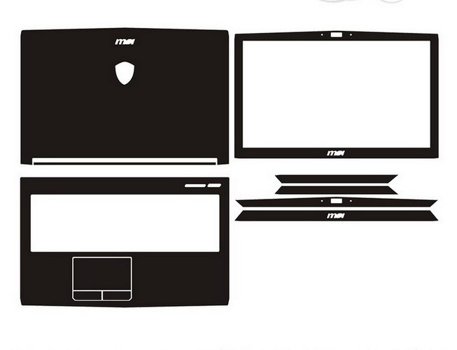 laptop skin Design schemes for MSI GE62 6QF