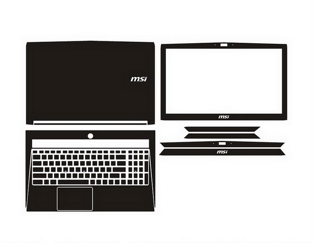 laptop skin Design schemes for MSI PX60 6QE