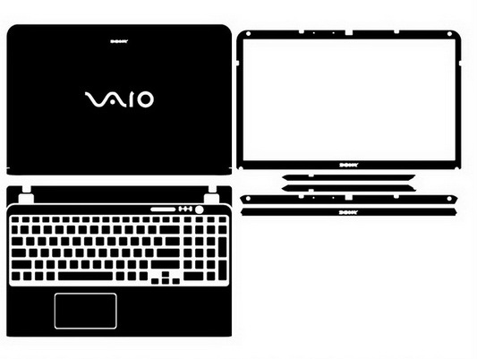 laptop skin Design schemes for SONY VAIO SVE151190X