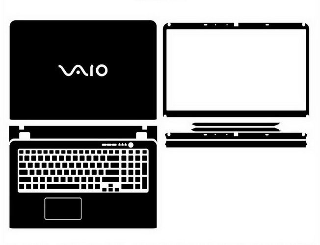 laptop skin Design schemes for SONY VAIO SVE1711F1E