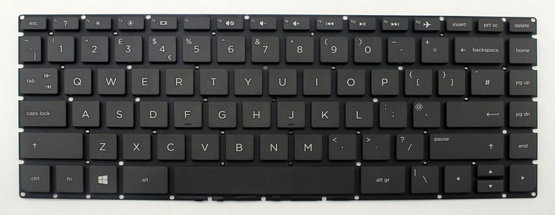 Black UK Keyboard For HP ENVY 14-j000 14-j100 Pavilion 13t-u000 x360 13t-u100 