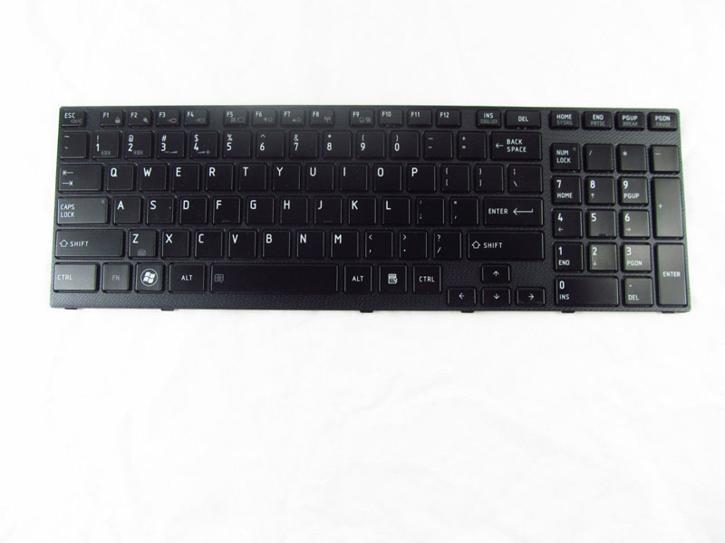 Toshiba Satellite A665 A660 A660D A665D US Keyboard backlit 