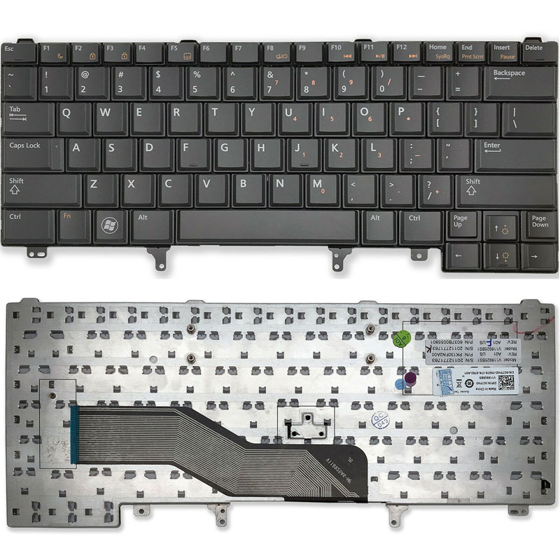 US Keyboard for Dell Latitude E5420 E5430 E6320 E6330 E6420 E6430 0FWVVF FWVVF 