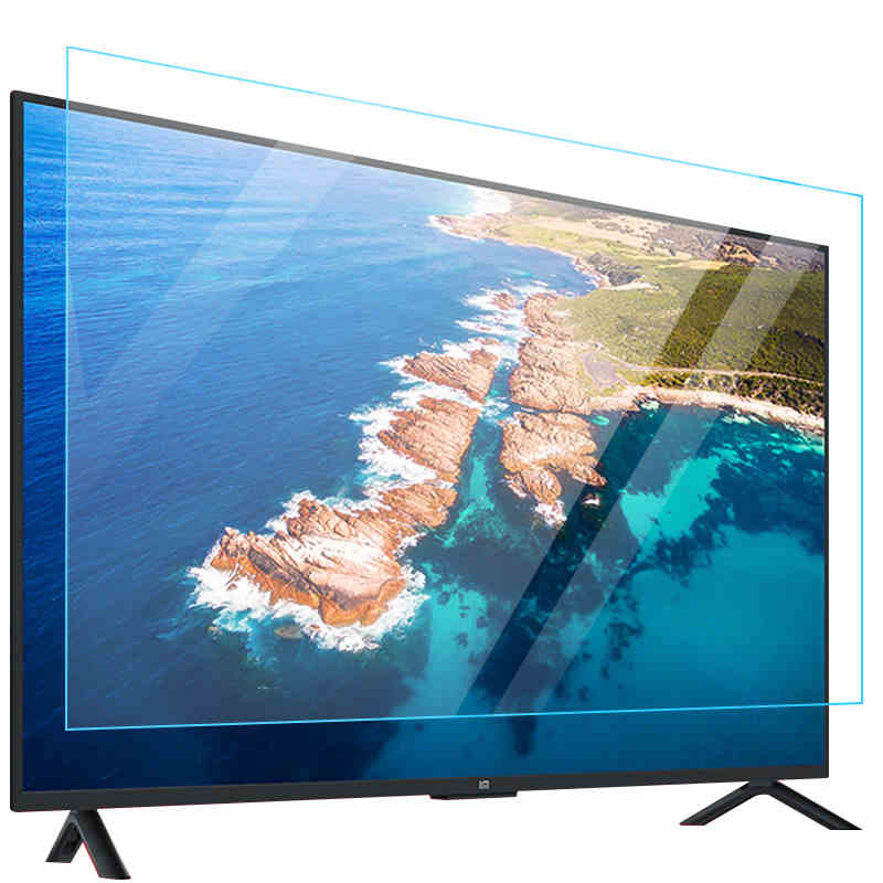 65 inch(Diagonally Measured) Clear,anti-glare TV Screen Protector for LCD, LED, OLED & QLED 4K HDTV TV
