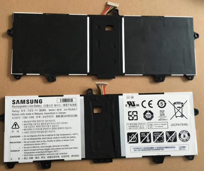 Genuine AA-PBUN2LT AA-PBUN2QT Battery For Samsung NP900X3L 900X3M 7.6V 30Wh