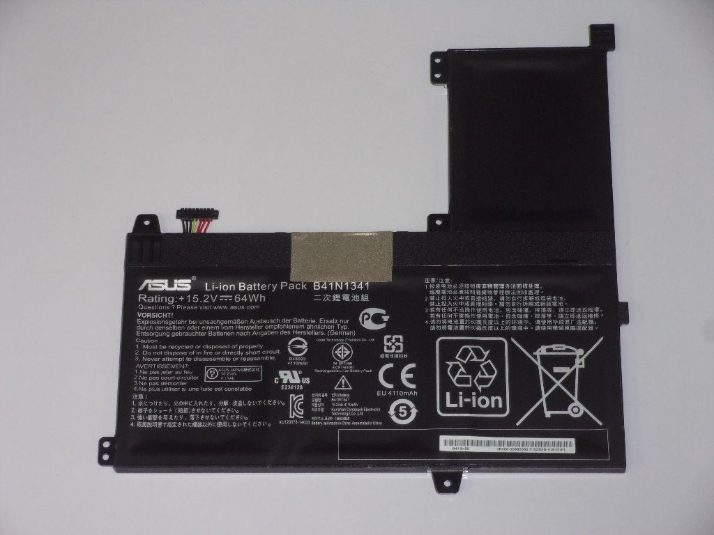 B41N1341 Battery For ASUS Q502L Q502LA-BBI5T12 Q502LA-BBI5T15 15.2V 64Wh