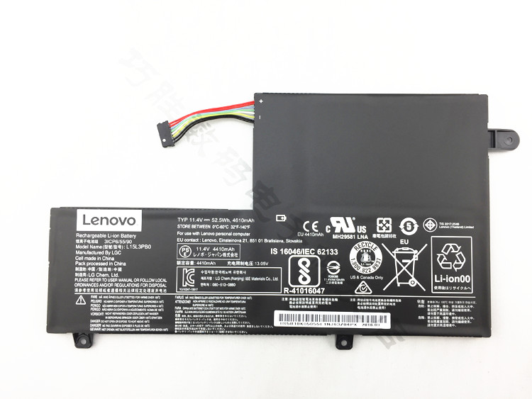 L15L3PB0 L15M3PBO laptop Battery For Lenovo Flex 4-1470 11.4V 4610mAh