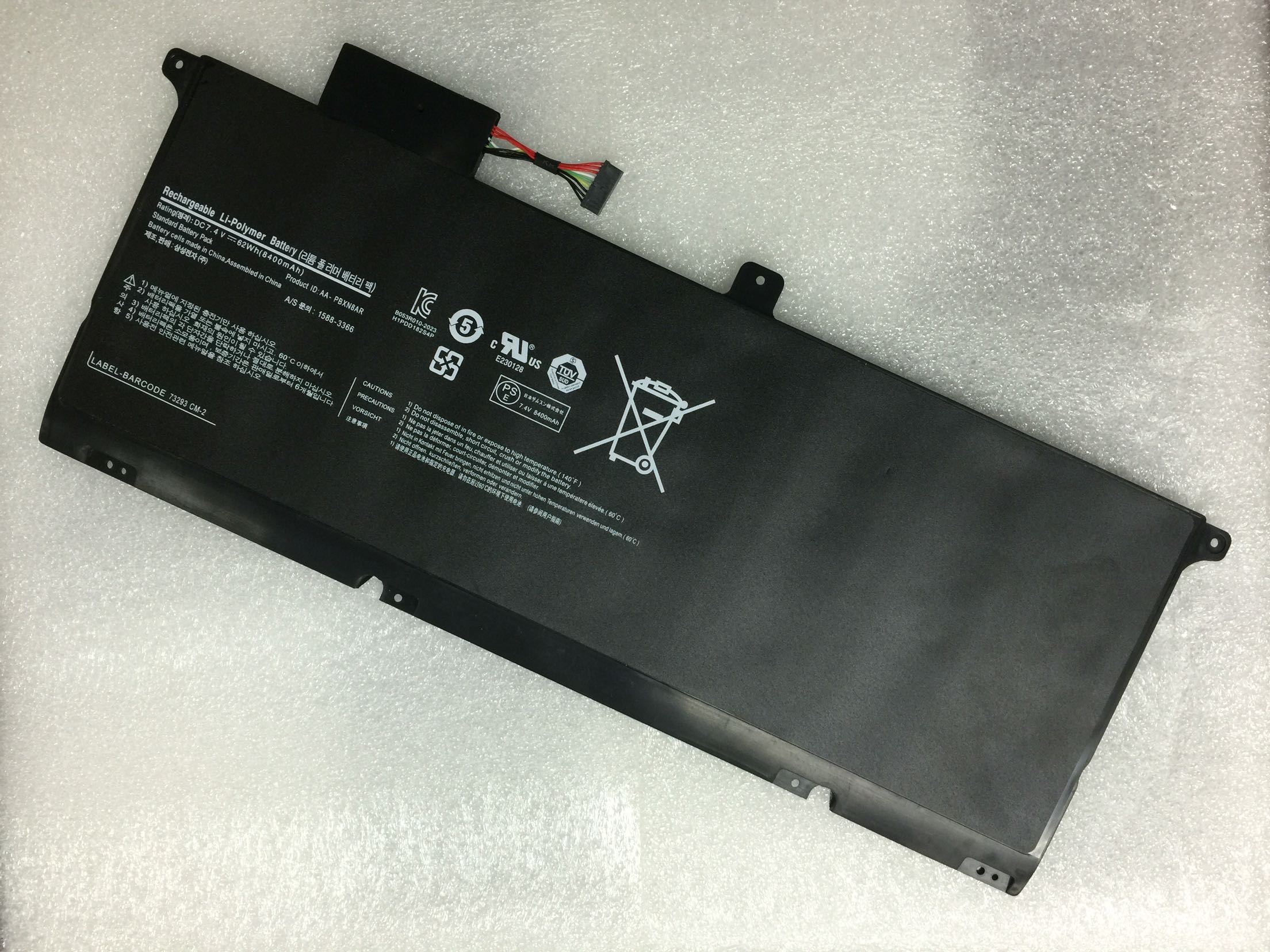 AA-PBXN8AR laptop Battery For SAMSUNG 900X4 900X4B 900X4D NP900X4C 7.4V 8400mAh