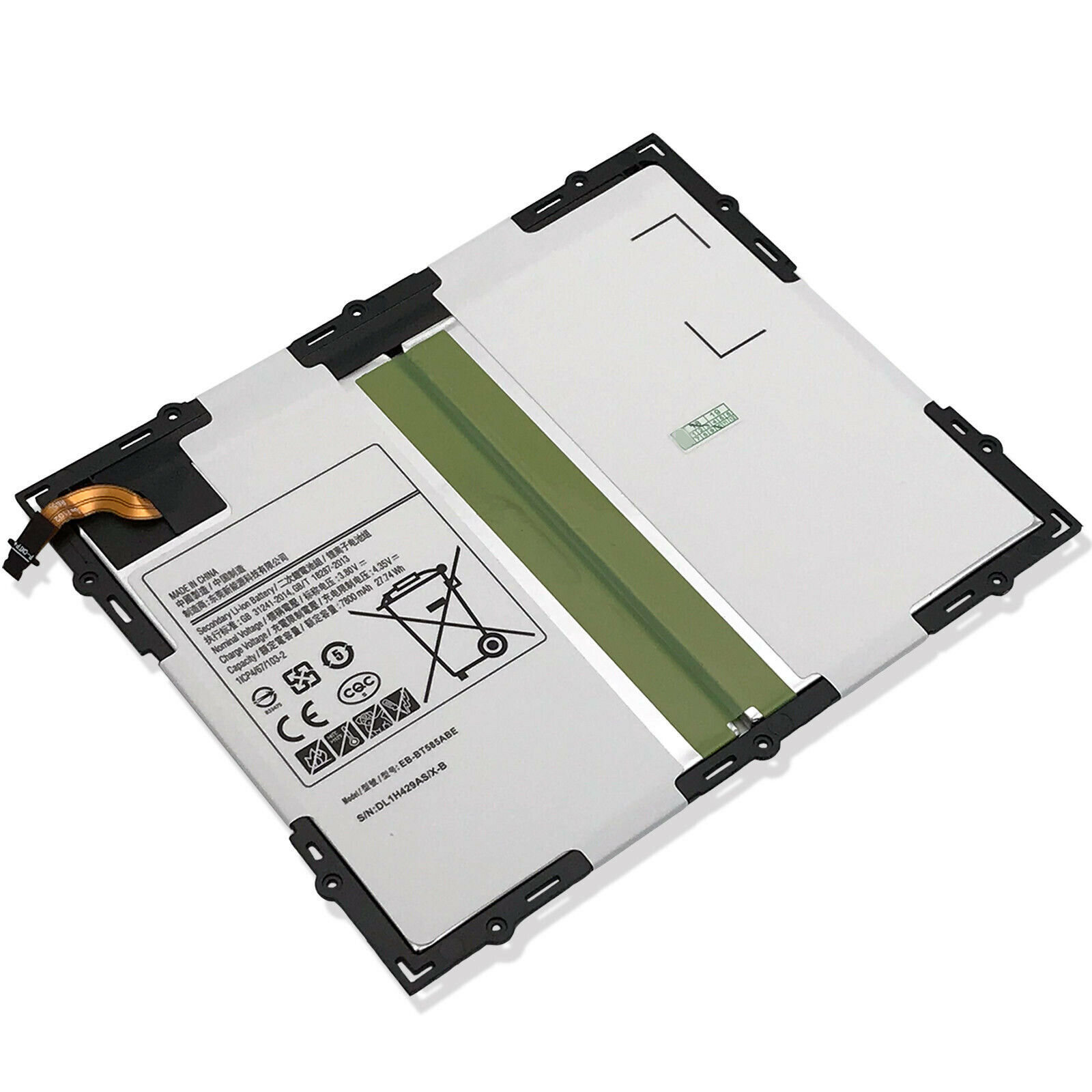 7800mAh Battery For Samsung Galaxy Tab A 10.1 SM-T580 T585 T587 EB-BT585ABE EB-BT585ABA