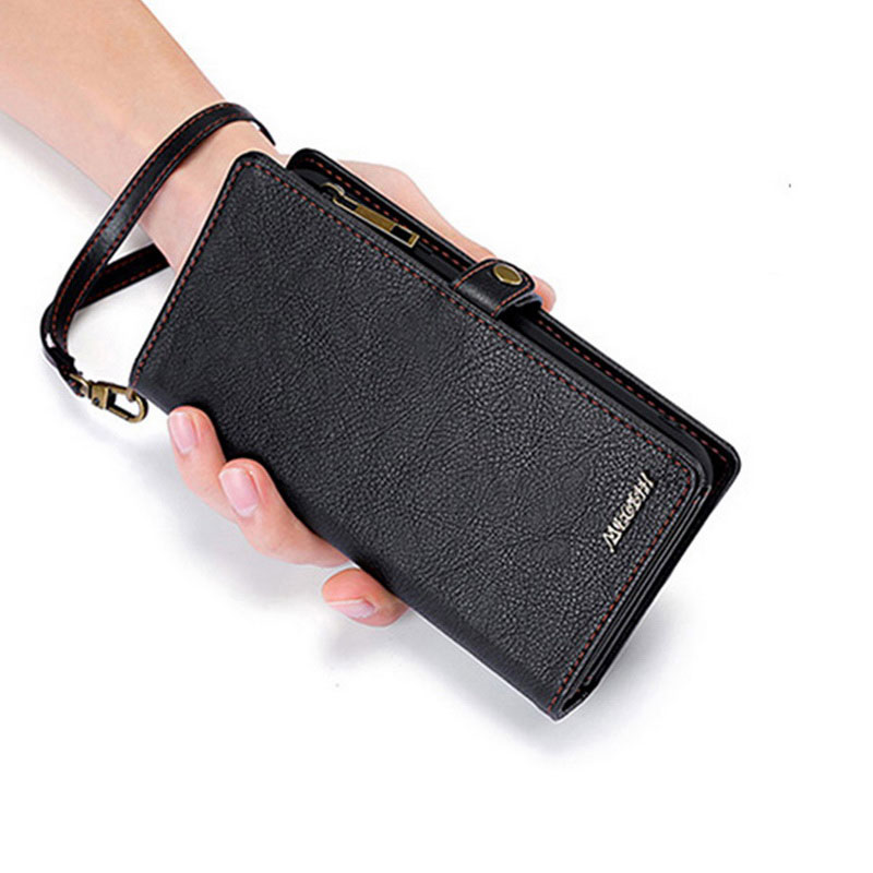 Mobile cell phone case cover for HUAWEI P40 Wallet Leather Vintage handbag magnetic suction card bag 