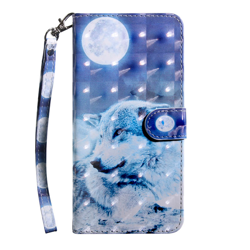 Mobile cell phone case cover for LG K9 Shockproof Cartoon PU Leather Wallet Flip Case 