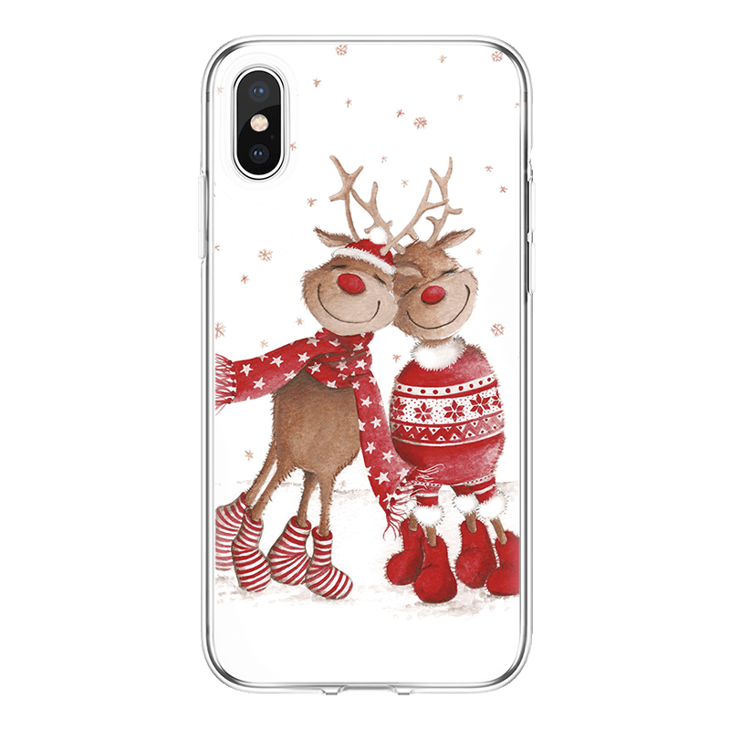 Mobile cell phone case cover for HUAWEI Mate 10 Lite Christmas soft TPU 