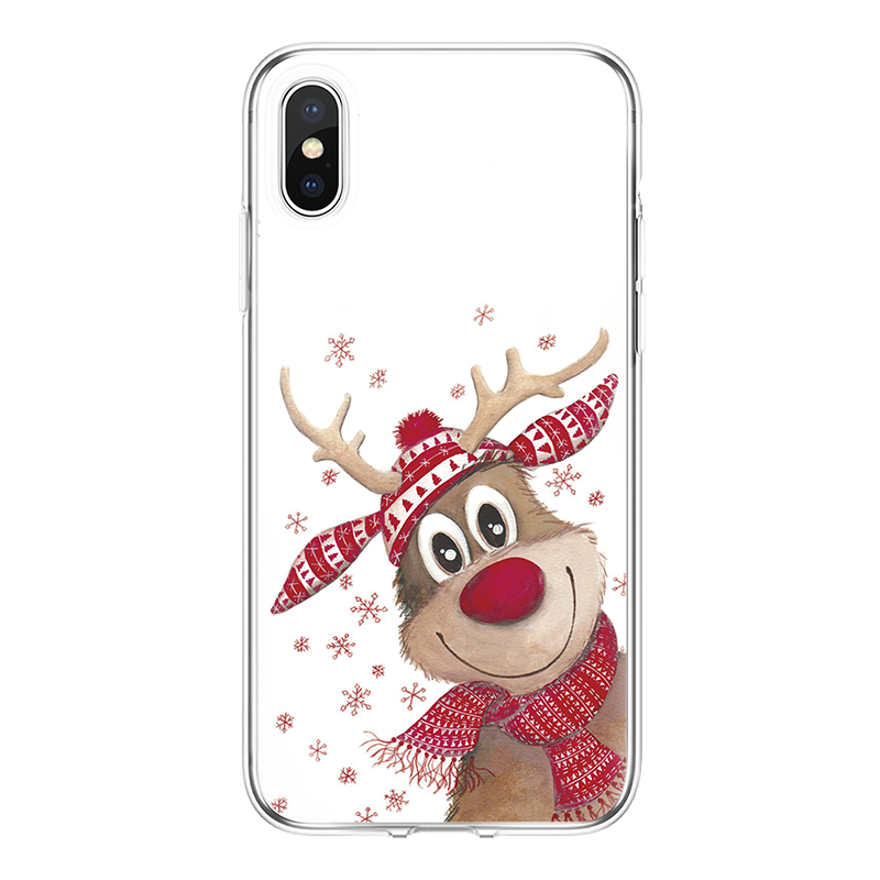 Mobile cell phone case cover for HUAWEI Mate 10 Lite Christmas soft TPU 