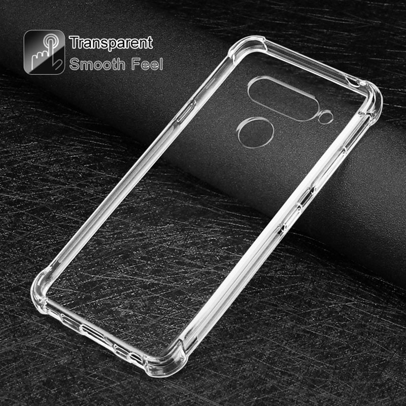 Mobile cell phone case cover for LG K50 Clear Soft Shockproof Cover 