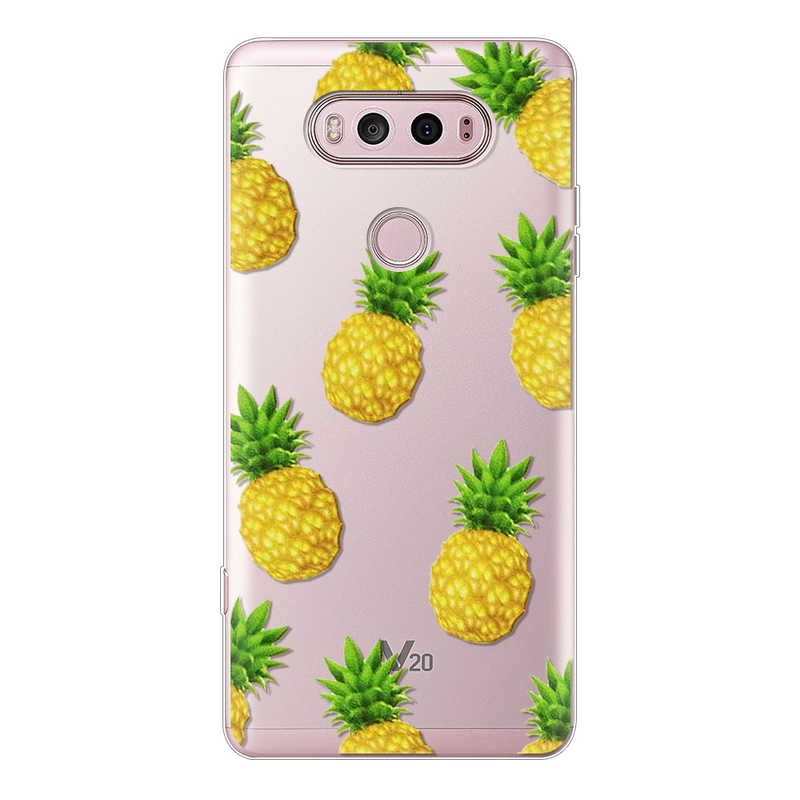 Mobile cell phone case cover for LG V20 Cartoon Silicone Ultra Soft TPU Rubber Clear bags Cover 