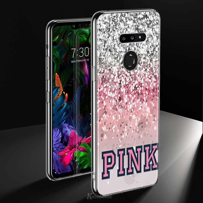 Mobile cell phone case cover for LG K30 2019 love pink girly pretty space Style 
