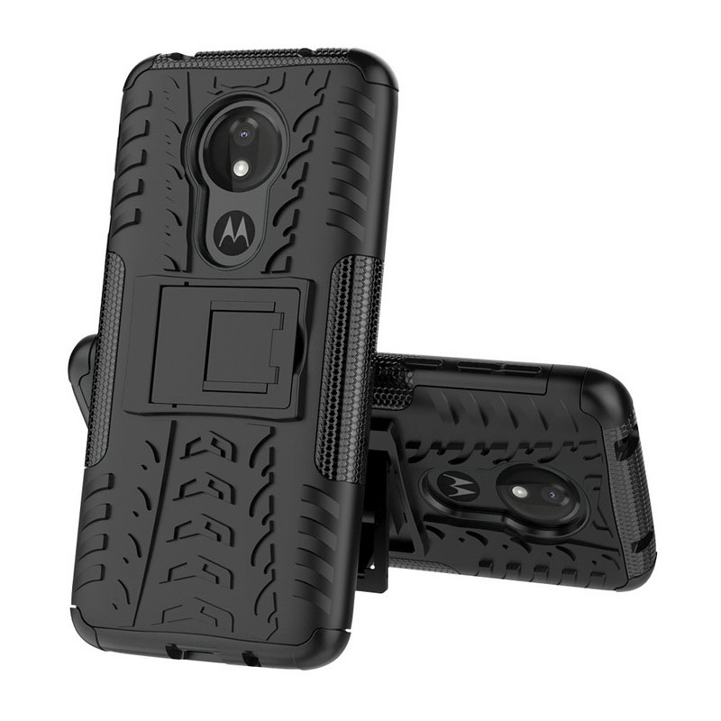 Mobile cell phone case cover for MOTOROLA Moto C TPU +PC Hybrid Armor 