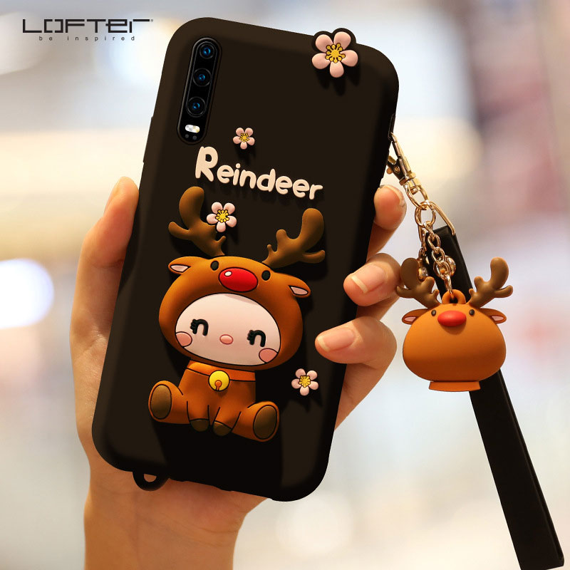 Mobile cell phone case cover for HUAWEI Honor 20 Creative cartoon silicone 
