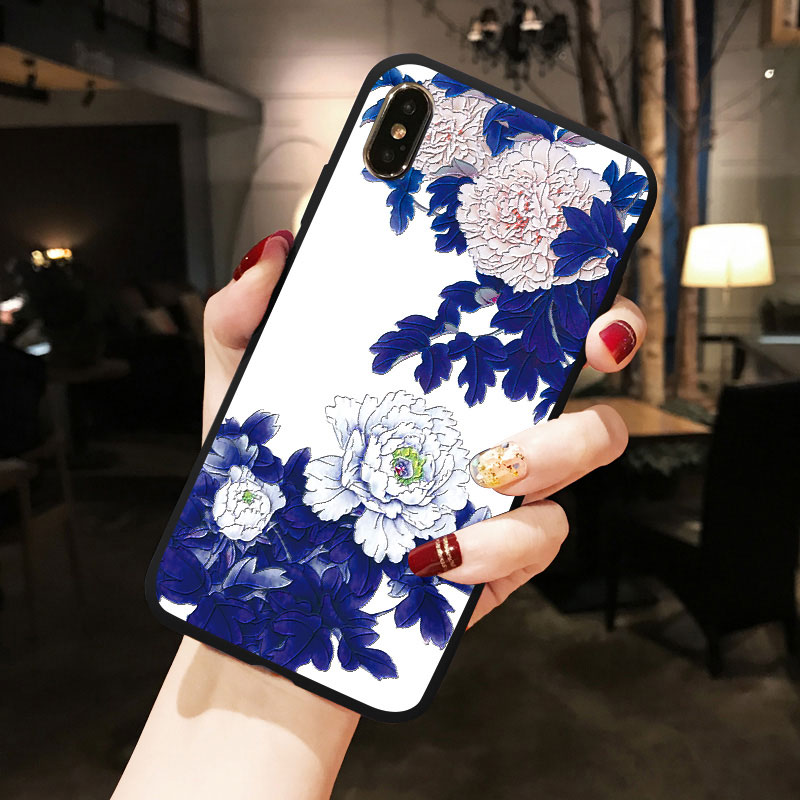 Mobile cell phone case cover for XIAOMI Mi CC9E 3D Oil Painting Emboss Case Soft TPU 