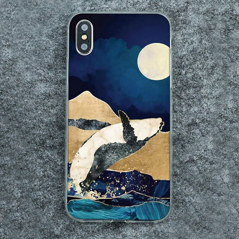 Mobile cell phone case cover for GOOGLE Pixel XL Silicone soft TPU back cover Print pattern Marble puzzle pieces 