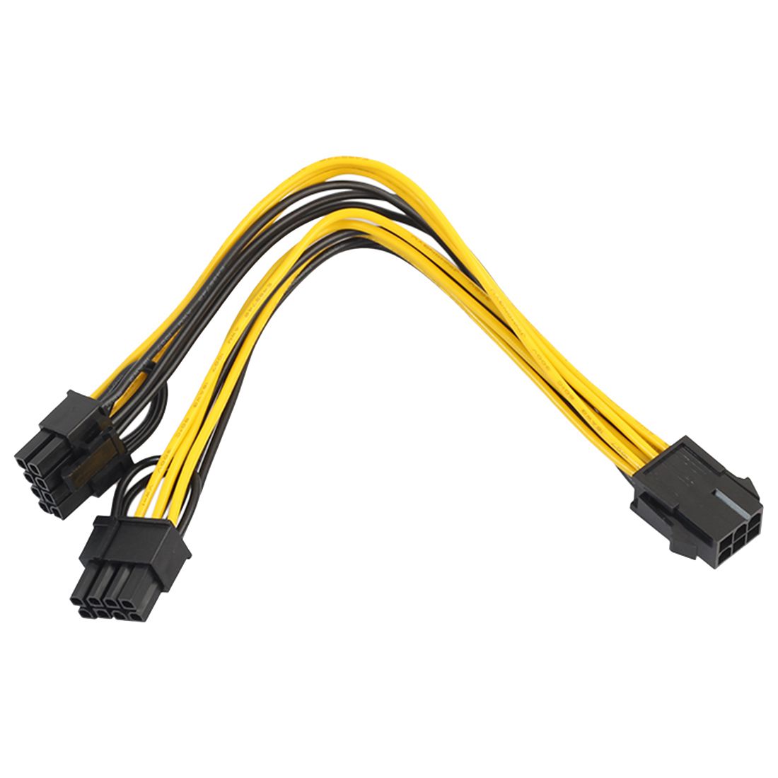 6pin to 8pin power cable video card computer motherboard 6p to 8p power supply transfer cable
