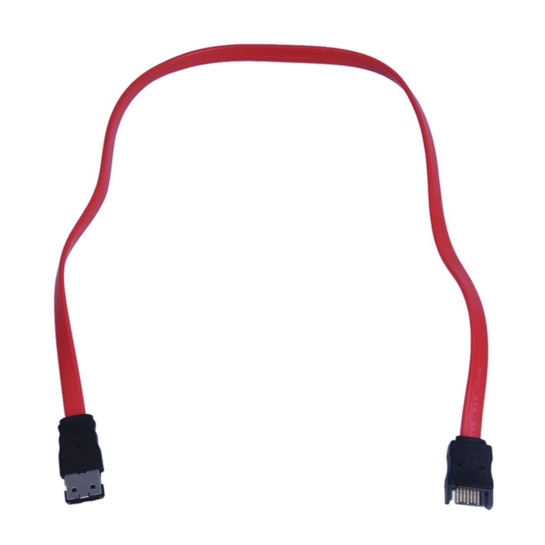 50 cm long 7 pin SATA male to female Extension cable Red
