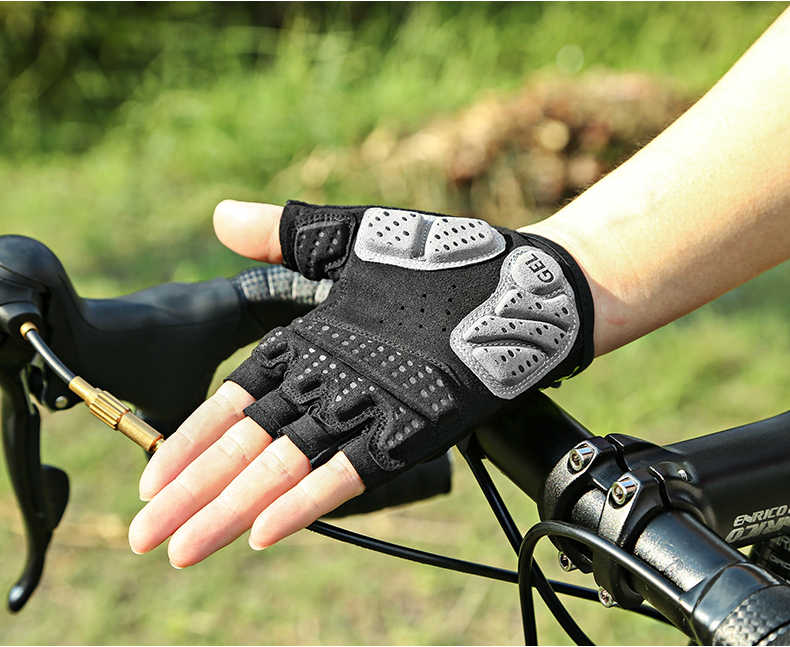 Cycling Gloves Half Finger Anti Slip Gel Pad Breathable Motorcycle MTB Road Bike Gloves Men Women Sports Bicycle Gloves