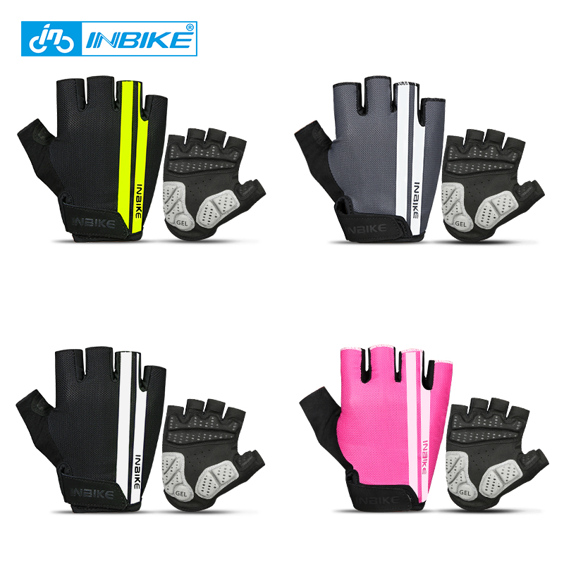 Cycling Gloves Half Finger Anti Slip Gel Pad Breathable Motorcycle MTB Road Bike Gloves Men Women Sports Bicycle Gloves