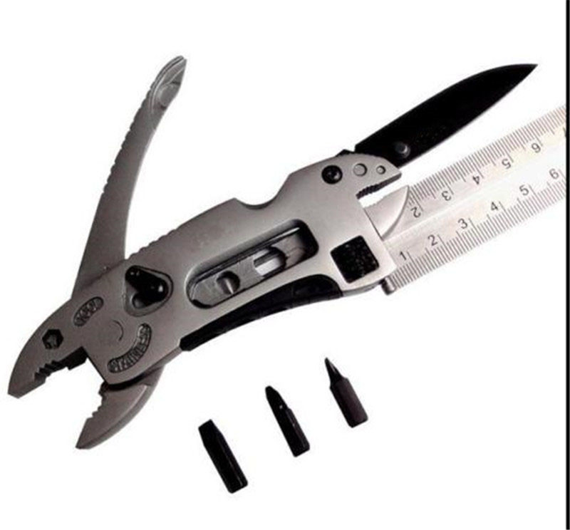 Wrench gear outdoor Fold Multi Tool Knife Repair Adjust Screwdriver survive camp jaw Plier multipurpose multifunction spanner