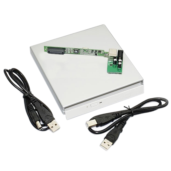 USB 2.0 to IDE External Case Enclosue For Laptop CD DVD Blu Ray Drive RW ROM