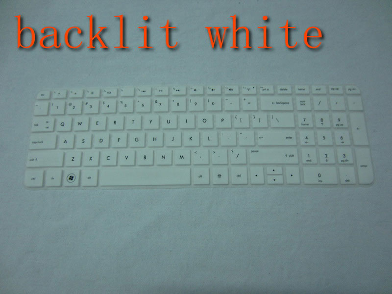 keyboard skin protector cover for HP dv6 G6 with numpad dv6 6*** seires,g6 2*** series
