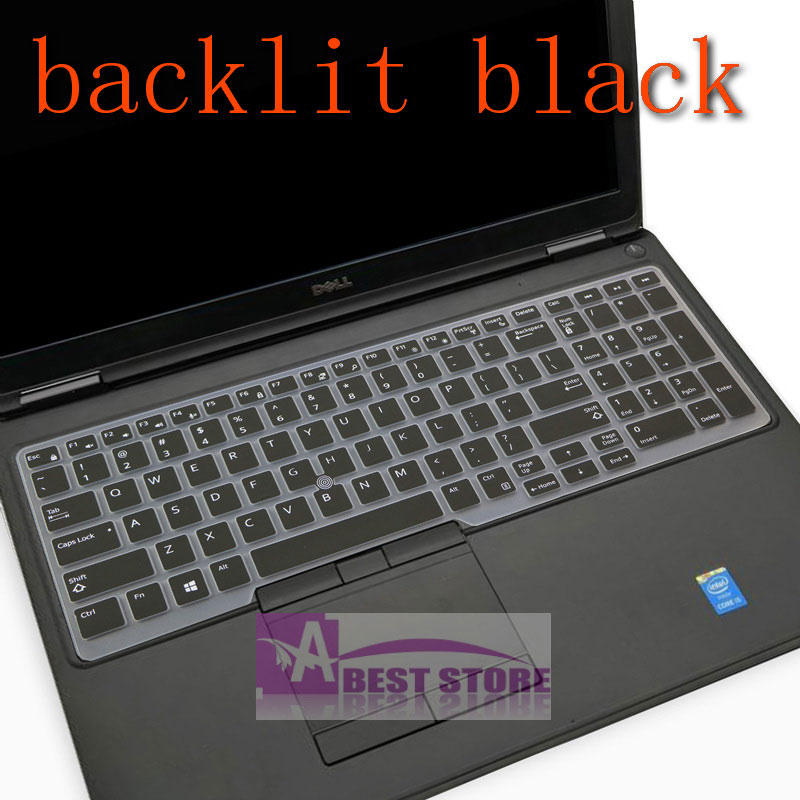 keyboard skin protector cover for dell Latitude E5550 M7510 Latitude E5570 M7720 M7520 M5520 M7710 E5580 Precision 7710 Precision M3520 Precision 3510 Precision 7530 Latitude 5591 Latitude 5590 precision 7740 laptops