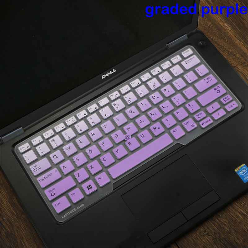 keyboard skin cover protector for dell latitude E7450 E5450 E5470 E7350 E3440 Latitude E3350 7480 E5480 7490 E7400 Latitude 7400 2-in-1 Business Latitude 5420 Rugged Business laptops