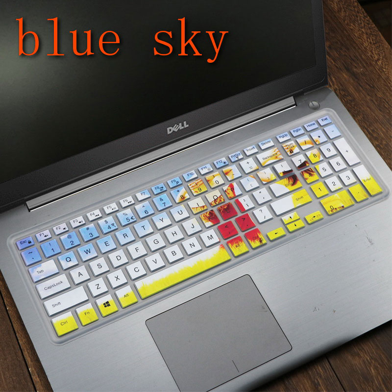 keyboard skin cover for DELL Inspiron 15 7559 7566 7567 7577,Inspiron 17 3793 5745 5748 5749 5755 5758 5759 7773 7786,Latitude 3570