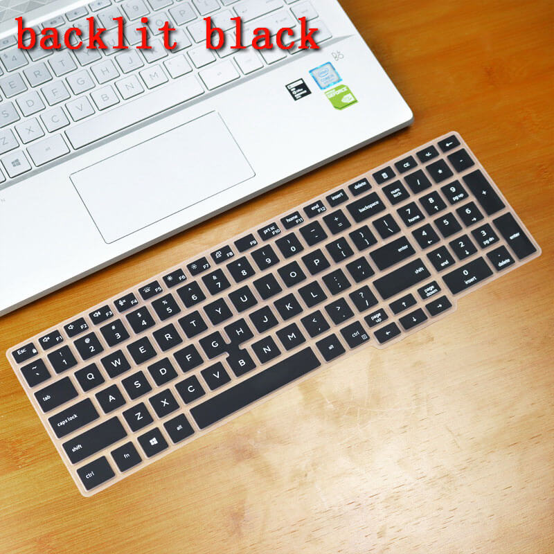 Keyboard Cover Skin for Dell Latitude 5500 5501 5510 5511 5540 15.6 inch Laptop and Dell Precision 3540 3541
