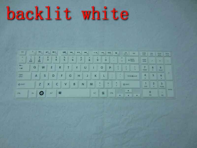 keyboard skin cover for Toshiba Satellite C50-A C50D-A,C50T-A,C55-A,C55D-A,C55T-A C55Dt-A,C70-A,C70D-A,C75-A,C75D-A,C875