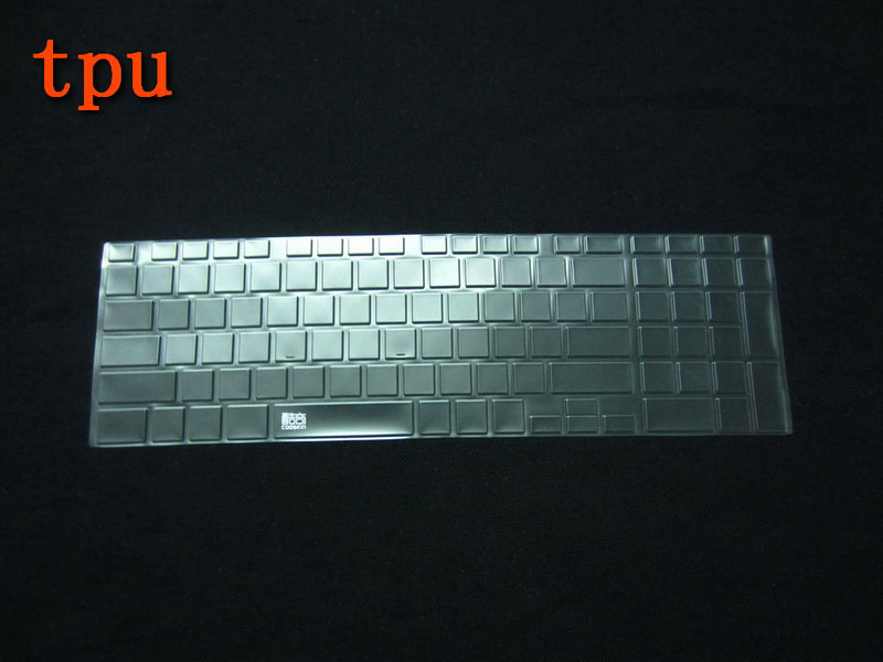 Keyboard skin cover for toshiba Satellite L850 L855 L870 L875D P50-A P55-A P755 P850 P855 P870 P875