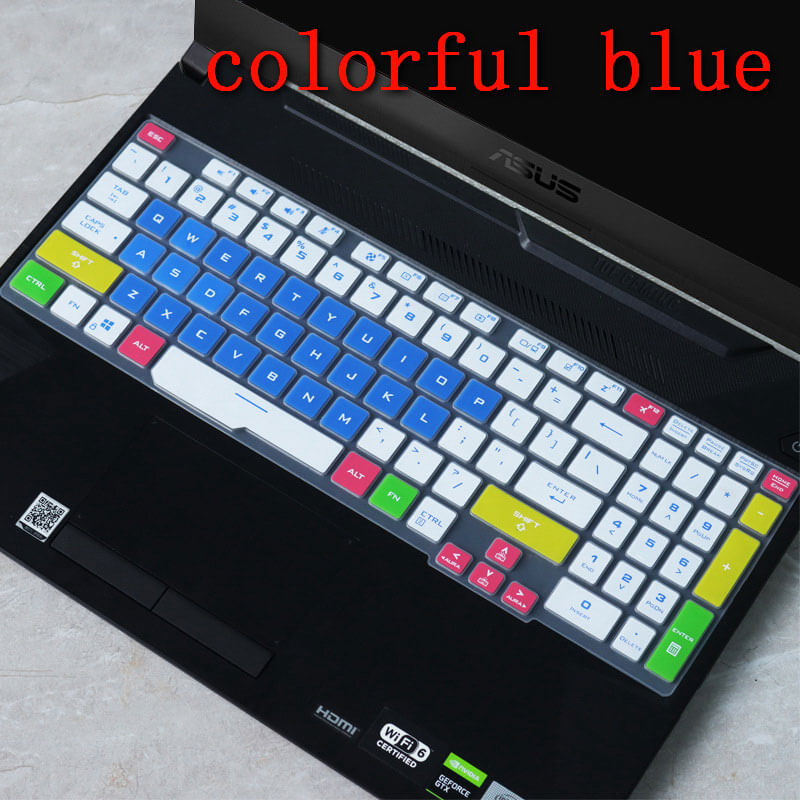 Keyboard Cover for ASUS TUF Gaming F15 FX506LH / TUF Gaming A15 TUF506IU-ES74 TUF506IV-AS76 FA506IH-AS53, ASUS TUF Gaming F17 A17 TUF706IU FX706LI-ES53 RS53 FX706HC FX706HE Laptop Keyboard Skin