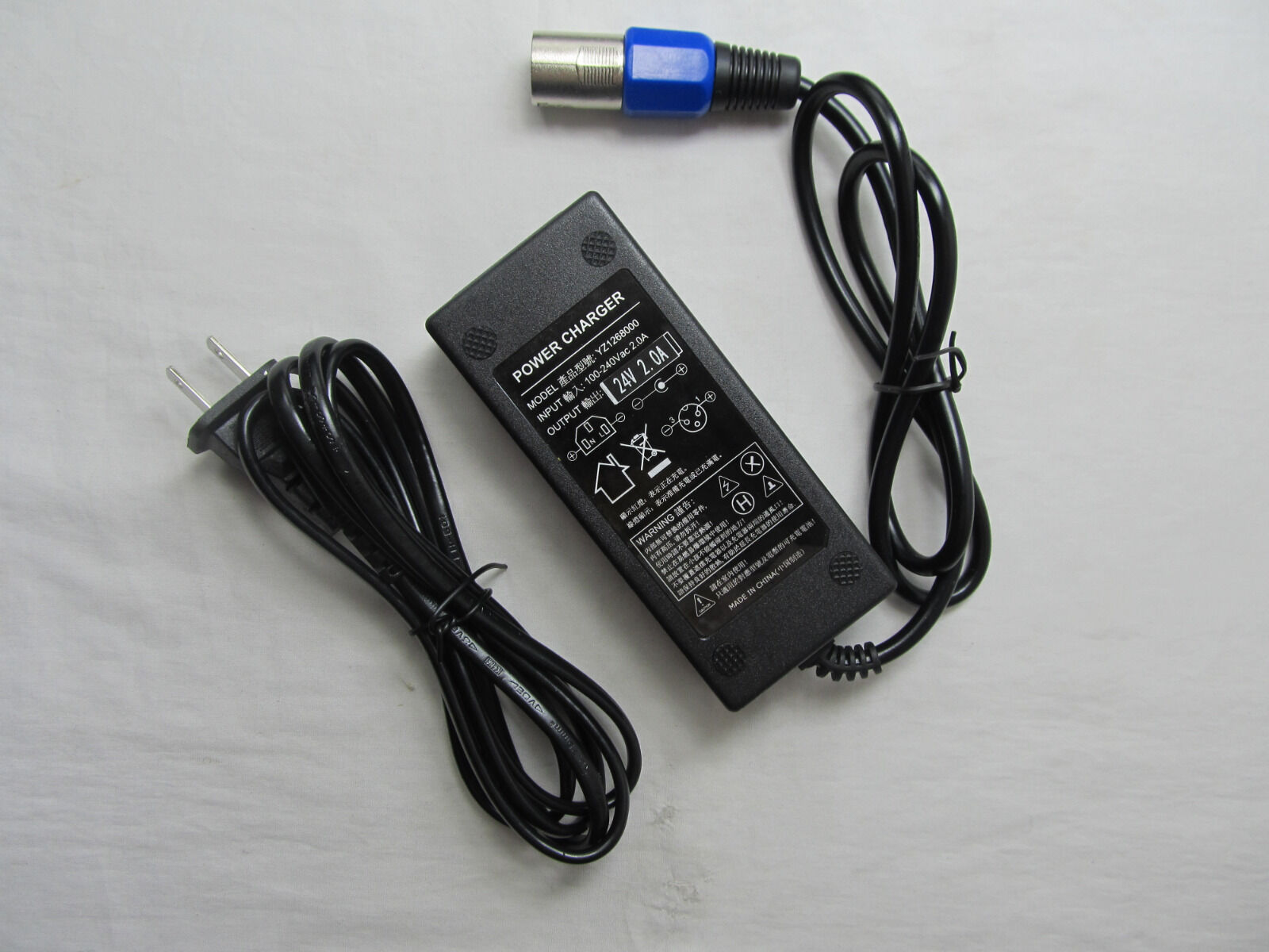 24V 2A New Electric Scooter Battery Charger for Go-Go Elite Traveller