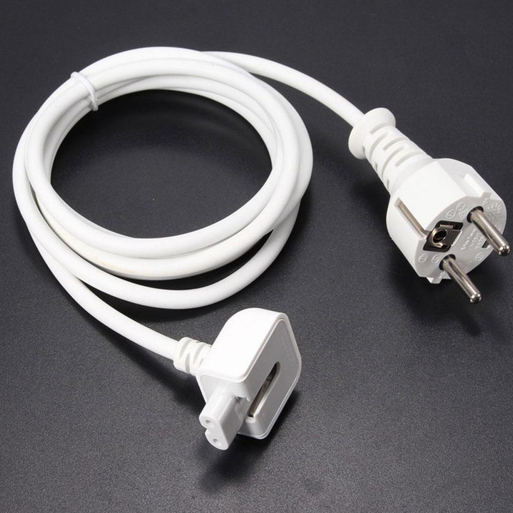 6 Feet EU Extension Cord Cable For Apple MacBook Pro Magsafe1/2 AC Power Adapter