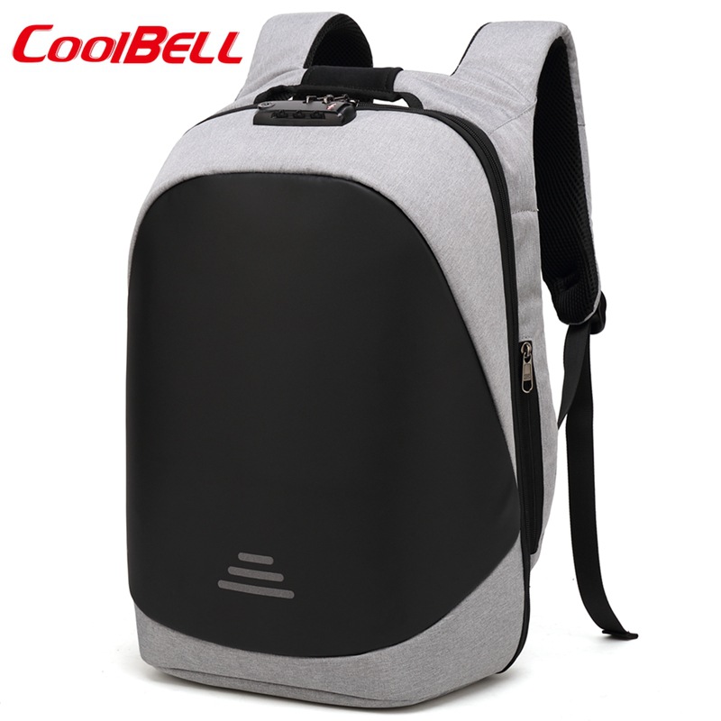15 15.5 15.6 inch anti-theft shoulder bag men business waterproof cut-proof computer backpack college students bag