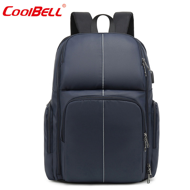 17 17.3 inch business large-capacity backpack usb charging waterproof computer shoulder bag