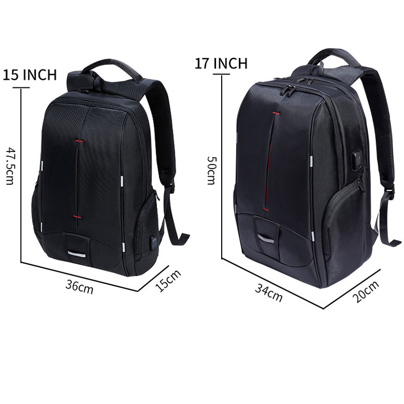 Waterproof Laptop Bag 15.6 -17.3 inch for Women Men Notebook Bag 17 inch Laptop Sleeve USB for Macbook Air Pro Dell Bag